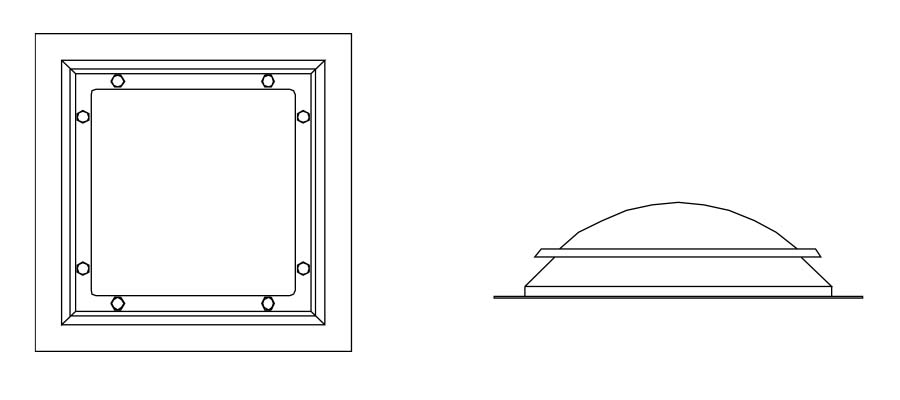 Claraboyas con base cuadrada en Valencia. Para techos de naves industriales o tejados en viviendas. Lucernarios. Translúcidos de policarbonato compacto, panel sándwich, celular y poliéster. Claraboyas. Venta de Panel Sándwich en Valencia. Accesorios y remates. Carlet, Torrent, Gandia, L’Alcúdia, Paterna, Sagunt, Alzira, Mislata, Guadassuar, Burjassot, Ontinyent, Aldaia, etc.